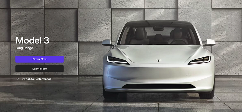 Tesla Model 3 in Canada with 2025 referral code benefits