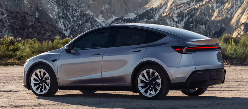 Tesla Model Y with 2025 sign-up bonus and rewards offer