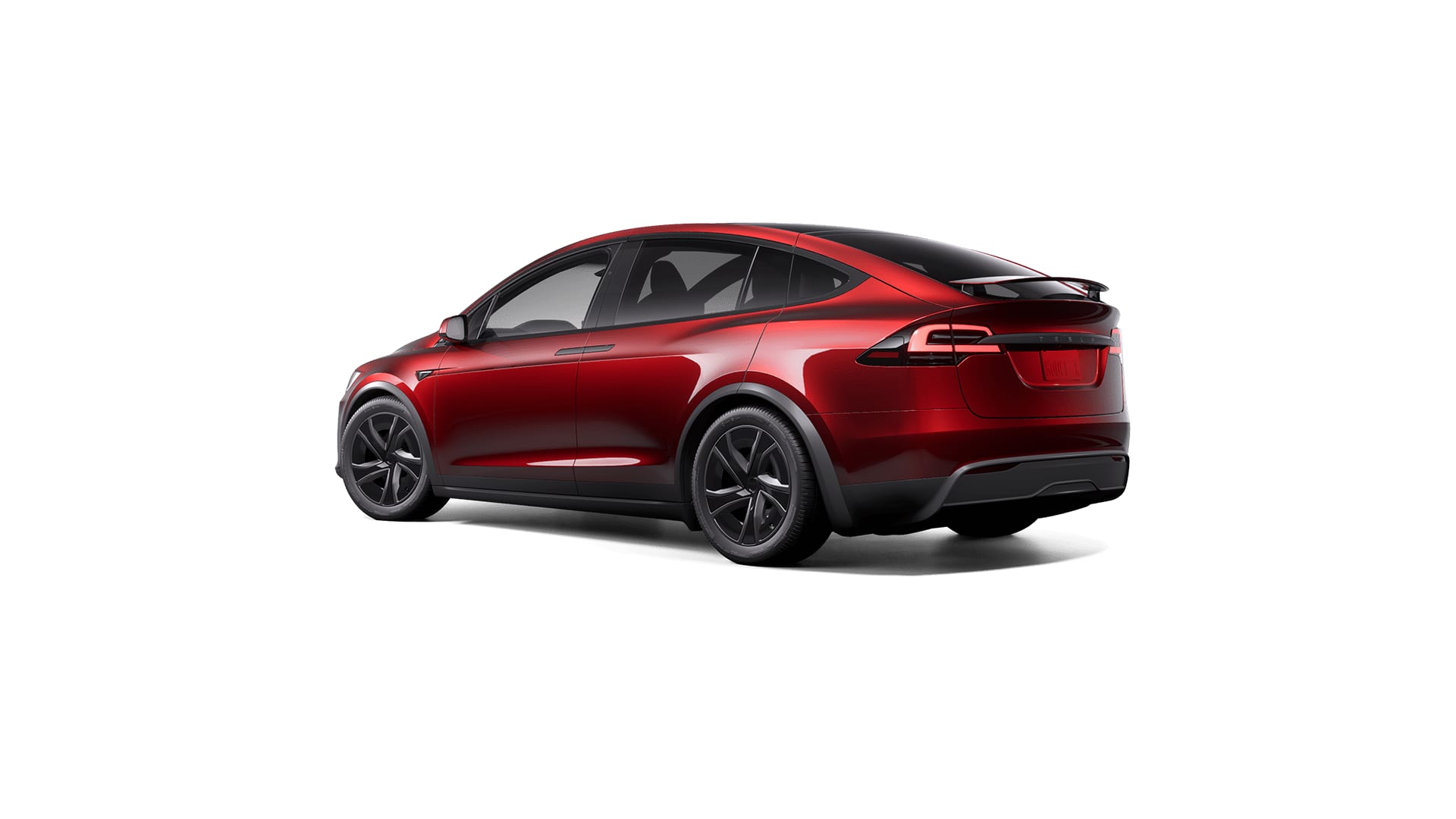 New Tesla Model 3 parked and ready for delivery