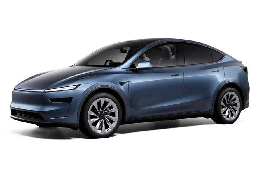 Tesla Model 3 parked on a city street – highlighting its global popularity.